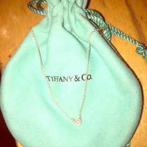 Tiffany .5 ct necklace